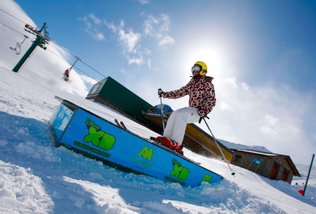 Aprendiendo a esquiar en Formigal